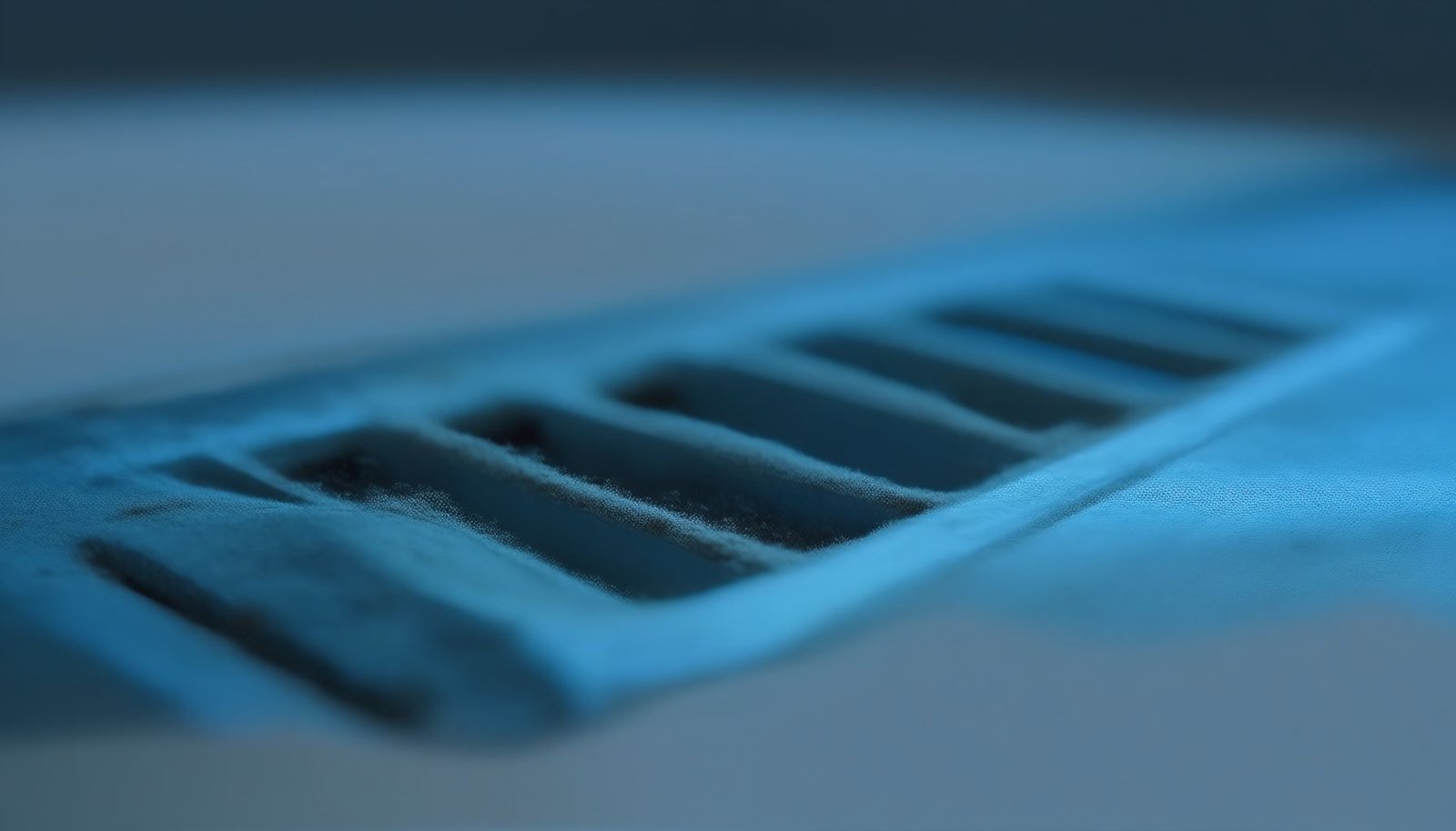 house still cold with furnace on close-up view